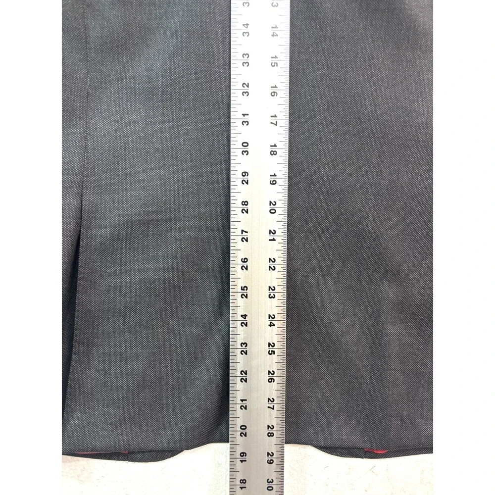 Suitsupply 36R Charcoal Nailhead‎ Sienna Int Blazer Jacket Sport Suit Coat Wool
